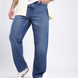 glitchez Men Dope And Chill Straight Fit Light Fade Jeans-image-82