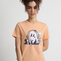 Reebok Women Graphic Printed Short Sleeves Cotton Casual T-shirt-image-27