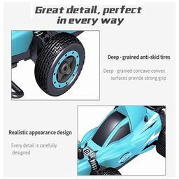 VGRASSP Racing Sports Car Toy For Kids - High Speed 1:20 Scale Car With Rechargeable Battery And Full Function Joystick Remote Control - Color May Vary image 5