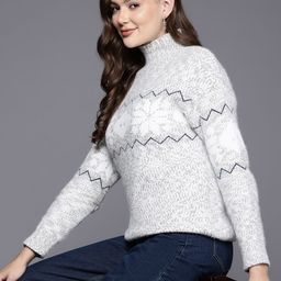 Cayman Floral Woollen Pullover-image-47