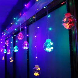 X4Decor Wishball Curtain 5+5 Led Light Multicolor-picture-4