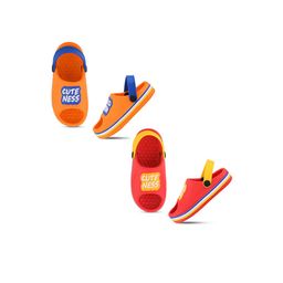 Smartots Kids Set Of 2 Printed Clogs-6