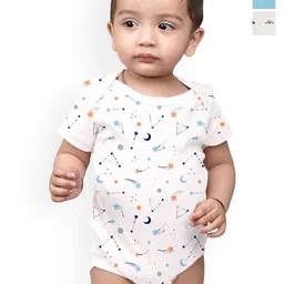 Moms Home Infants Pack Of 3 Printed Bodysuits-image-60