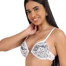 SELFCARE Abstract Bra Half Coverage Lightly Padded image 4