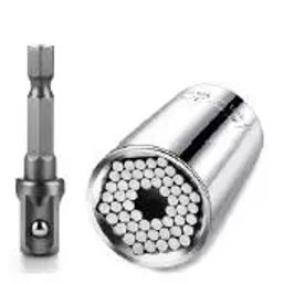 Durelo 3/8 Inch Chrome Vanadium Steel Universal Socket DUS-54-21