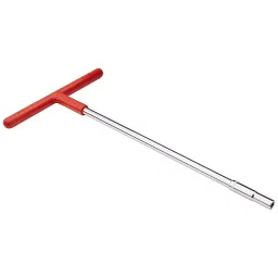 Ultra Touch 19 mm Silver Steel T-Spanner with Red Plastic Handle-16