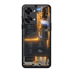 QRIOH Quirky Printed Glow Up Skeleton Oneplus Nord 2T Silicone Back Case-image-94