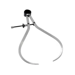 A.D INTERNATIONAL Quick Release Wheel Outside Caliper Size 8 inch (200 mm) Silver Color for Fast and Accurate Measurements, DD-2P1X-6EW4-23