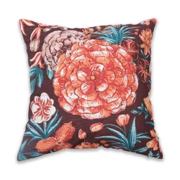 ONSETHOMES Rust & Brown Embellished Square Cushion Covers-image-88