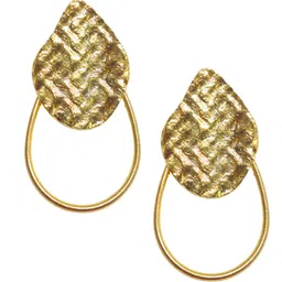 fabula Teardrop Shaped Drop Earrings image 2