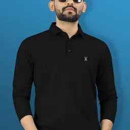 VeBNoR Men Self Design Polo Collar T-shirt-picture-22