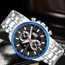 Imperious- The Royal Way Men Dial & Stainless Steel Bracelet Style Straps Analogue Tachymeter Watch IMP SB-picture-19