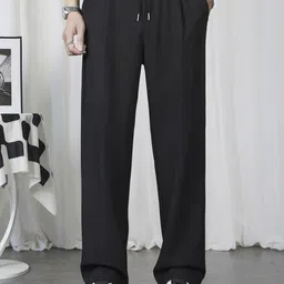 StyleCast x Revolte Men Easy Wash Loose Fit Regular Trousers-image-86