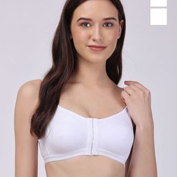 Floret Pack Of 2 Non-Wired Full Coverage Bra-image-14