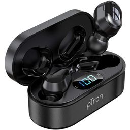 pTron Bassbuds Plus In Ear True Wireless Stereo with Mic - Black-15