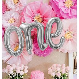 AMFIN One Letter Foil Balloon for 1 Month Baby - Pack of 1-15