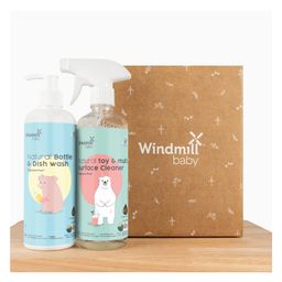 Windmill Baby Natural Cleanser Combo Bottle and Dish Wash and Toy Cleaner - 900 ml-26