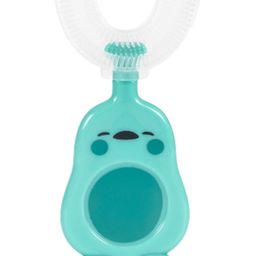 Chinmay Kids U-Shaped Toothbrush Food Grade Material And Attractive Cartoon Ultra Soft Toothbrush (Blue)-image-77