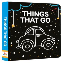 Things That Go High Contrast Board Book - English-image-3