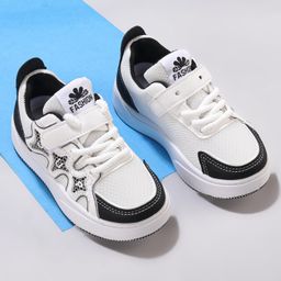 Oh! Pair Sport Lace Up Sports Shoes - Black-image-54