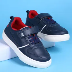 Pine Kids Casual Shoes with Velcro Closure - Navy Blue-picture-32