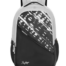 Skybags Fuse Plus Backpack with Laptop Compartment Grey - Height 19 Inches-image-2