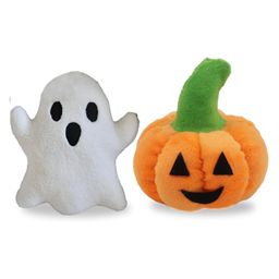 Tickles Halloween Special Combo of Ghost & Pumpkin Soft Stuffed Plush Toy for Kids Boys & Girls (Size: 25 cm, Color: White & Orange)-37
