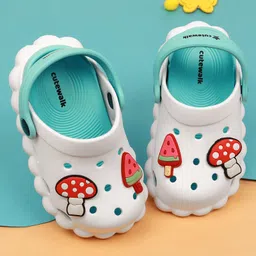 Cute Walk by Babyhug Slip On Clogs With Applique - White-picture-15
