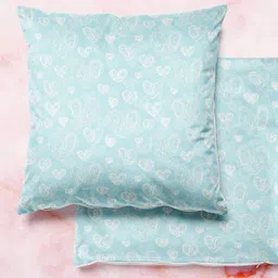 ArtzFolio Multicoloured Set of 2 Velvet Square Cushion Covers-picture-26
