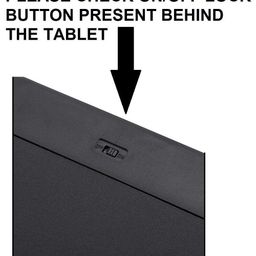 SUPER TOY 12 Inch LCD Writing Tablet Reusable E-Note Pad - Multicolor image 3