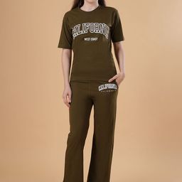 BAESD Women Typography Printed Night Suit-image-117
