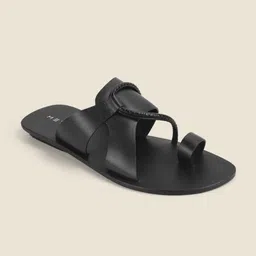 Metro Men Leather Comfort Sandals-image-94