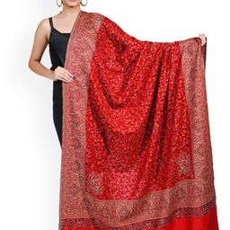 PASHMAL INDIA PRIVATE LIMITED Women Ethnic Motifs Woven Design Shawl-image-73