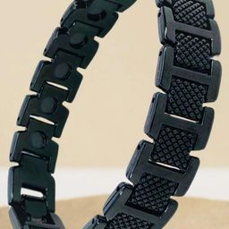 Jewelry Miguel Black Stainless Steel Bracelet-19