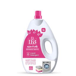 fluff ifb Essential Fluff Matic Liquid Detergent | Laundry Liquid Detergent for Washing Machine Advanced Formulated OCEAN Blue(Front Load | Top Load) (Free With 4+1 Liter) - 5 Liter image 1
