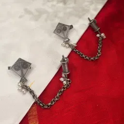 Niska Riva Silver Earrings-picture-13