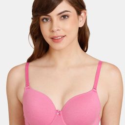 FiveFlag Women Push-Up Full Coverage Lightly Padded Seamless Bra-8