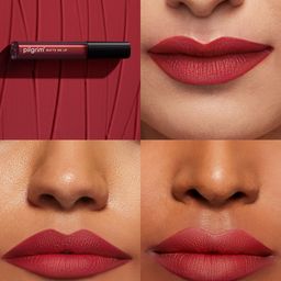 Pilgrim Matte Me Up Liquid Long-Lasting & Non-Drying Lipstick - 3 ml - Red Revenge -16 image 4