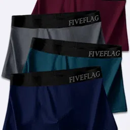FiveFlag Set of 3 Multicoloured Modal Trunks-image-51