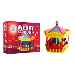 Jumboo 3D DIY Art and Craft Set For Kids-Merry Go Round-2