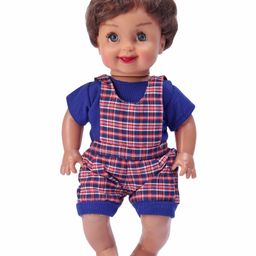 Speedage Mannu Doll Multi Colour - Height 31 cm-16