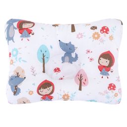 Elementary Premium Memory Foam Head Shaping Pillow Red Riding Hood & Fox Print - Multicolor-11