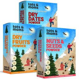 Tots & Moms Foods Nutrient Boosters Combo Pack of 3 - 100 gm, 200 gm-22