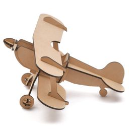 The Engraved Store Wooden Glider Plane Toy - Brown-20