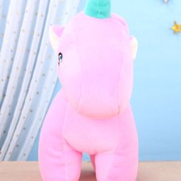 Deals India Unicorn Soft Toy Pink - Height 24 cm-picture-13