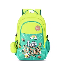 Skybags Spring 01 Lime School Backpack-15