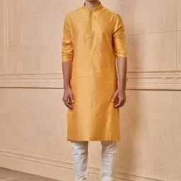 Tasva Ethnic Motifs Cotton Kurta With Churidar-picture-30