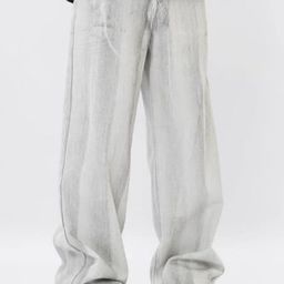 StyleCast x Revolte Men Wide Leg Light Fade Jeans-picture-13