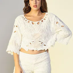 SHOWOFF Top With Shorts Co-Ords-image-38