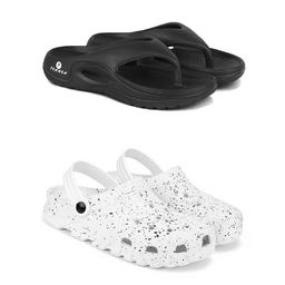 PENNEN Men Set Of 2 Thong Flip-Flops & Clogs-23